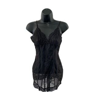 Victoria's Secret Sexy Black Lace Dress — Size S/M